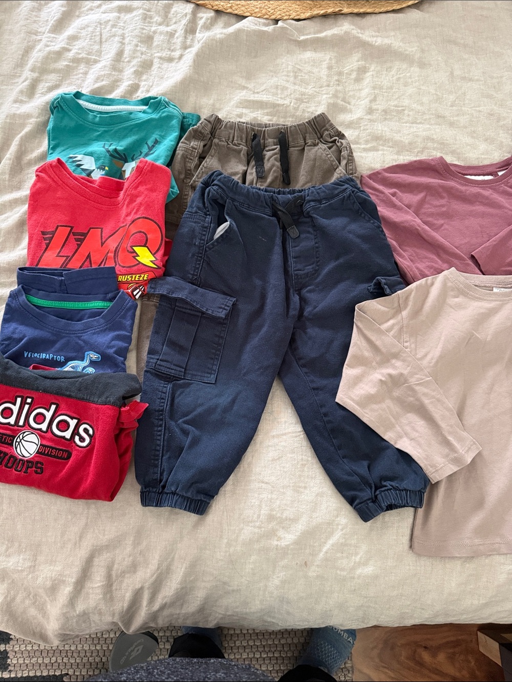 Zara Mini Panda Tea collection Pixar Adidas Lothing Lot. Size 3t-4T